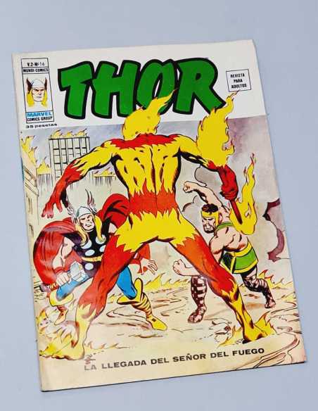 MUY BUEN ESTADO THOR 16 LA LLEGADA DEL SEÑOR DEL FUEGO VOL2 VOL.2 EDICIONES VERTICE