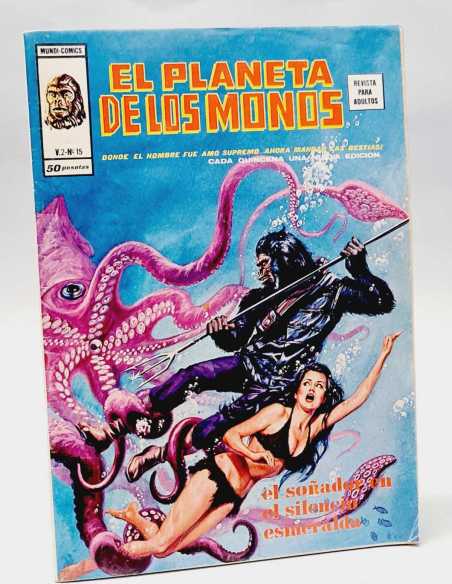 CASI EXCELENTE ESTADO EL PLANETA DE LOS MONOS 15 EL SOÑADOR EN EL SILENCIO VOL2 VOL.2 VERTICE