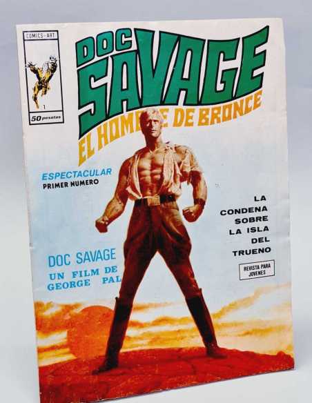 EXCELENTE ESTADO EL HOMBRE DE BRONCE 1 DOC SAVAJE MUNDI COMICS VERTICE