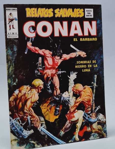 DE KIOSCO RELATOS SALVAJES 10 SOMBRAS DE HIERRO EN LA LUNA CONAN VOL1 VOL.1 EDICIONES VERTICE