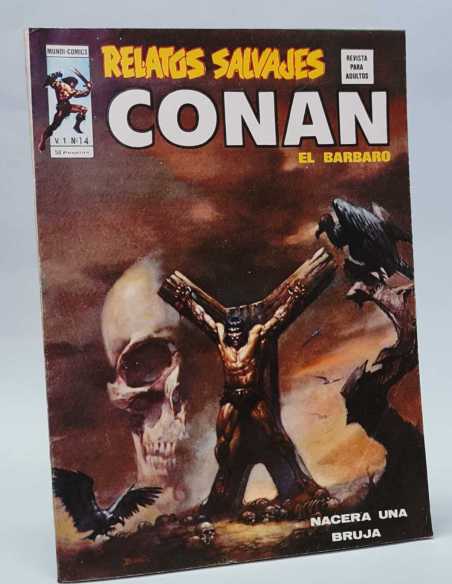 EXCELENTE ESTADO RELATOS SALVAJES 14 NACERA UNA BRUJA CONAN VOL1 VOL.1 EDICIONES VERTICE