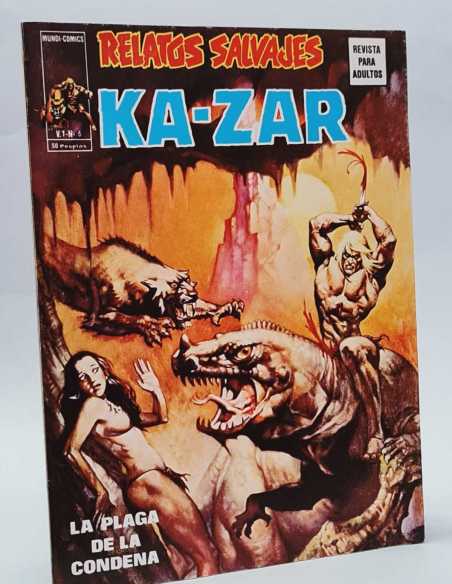 DE KIOSCO RELATOS SALVAJES 6 KA-ZAR LA PLAGA DE LA CONDENA VOL1 VOL.1 EDICIONES VERTICE