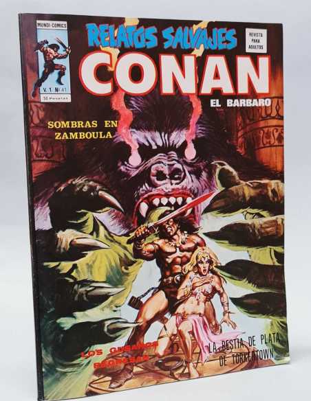DE KIOSCO RELATOS SALVAJES 41 SOMBRAS EN ZAMBOULA CONAN VOL1 VOL.1 EDICIONES VERTICE