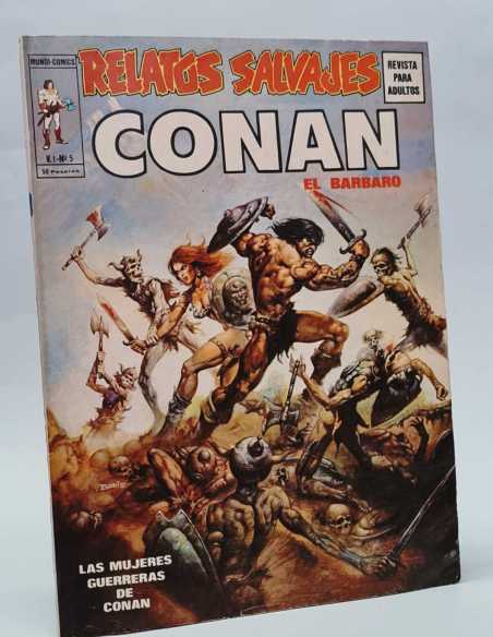 EXCELENTE ESTADO RELATOS SALVAJES 5 LAS MUJERES GUERRERAS DE CONAN CONAN VOL1 VOL.1 VERTICE