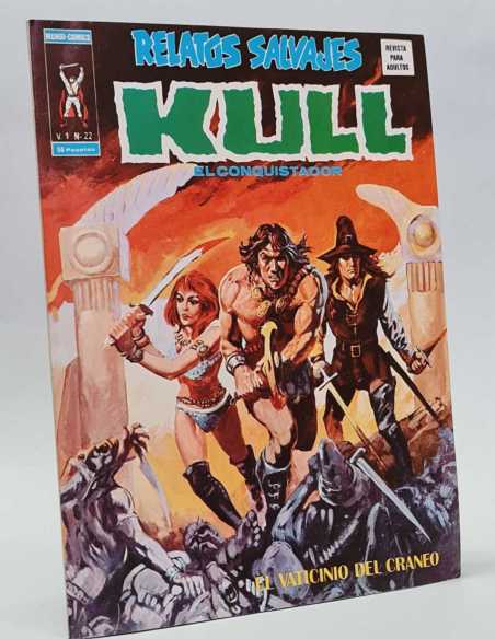 DE KIOSCO RELATOS SALVAJES 22 KULL EL VATICINIO DEL CRANEO VOL1 VOL.1 EDICIONES VERTICE
