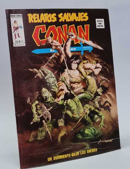 DE KIOSCO RELATOS SALVAJES 17 UN DURMIENTE BAJO LAS ARENAS CONAN VOL1 VOL.1 EDICIONES VERTICE