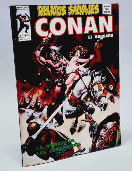 DE KIOSCO RELATOS SALVAJES 38 LA MORADA DE LOS CONDENADOS CONAN VOL1 VOL.1 EDICIONES VERTICE