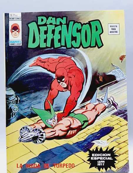 DE KIOSCO DAN DEFENSOR EDICION ESPECIAL 1977 LA HUIDA DE TORPEDO MUNDI-COMICS EDICIONES VERTICE