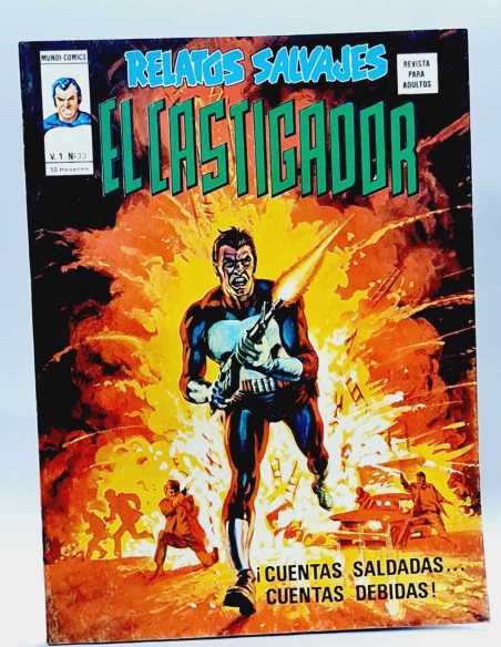 DE KIOSCO ESTADO RELATOS SALVAJES 33 EL CASTIGADOR LAS CUENTAS SALDADAS VOL1 VOL.1 EDICIONES VERTICE