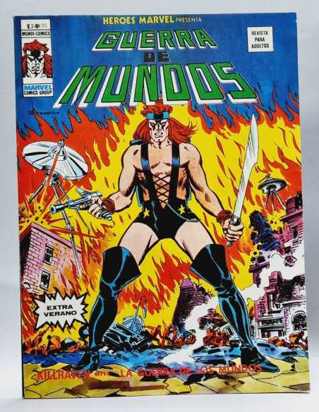 DE KIOSCO HEROES MARVEL 20 LA GUERRA DE LOS MUNDOS EXTRA VERANO VOL2 VOL.2 MARVEL VERTICE