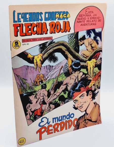 EXCELENTE ESTADO FLECHA ROJA 62 LEYENDAS GRAFICAS MAGA ORIGINAL