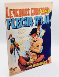 EXCELENTE ESTADO FLECHA ROJA 33 LEYENDAS GRAFICAS MAGA...