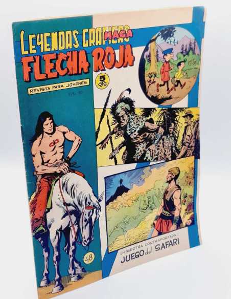 EXCELENTE ESTADO FLECHA ROJA 48 LEYENDAS GRAFICAS MAGA ORIGINAL
