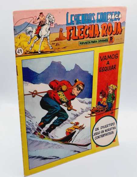 EXCELENTE ESTADO FLECHA ROJA 49 LEYENDAS GRAFICAS MAGA ORIGINAL