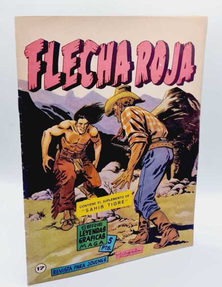 EXCELENTE ESTADO FLECHA ROJA 17 LEYENDAS GRAFICAS MAGA ORIGINAL