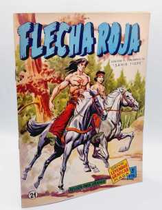 EXCELENTE ESTADO FLECHA ROJA 21 LEYENDAS GRAFICAS MAGA...