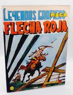 EXCELENTE ESTADO FLECHA ROJA 40 LEYENDAS GRAFICAS MAGA...