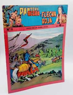 EXCELENTE ESTADO PANTERA NEGRA Y FLECHA ROJA 70 LEYENDAS...