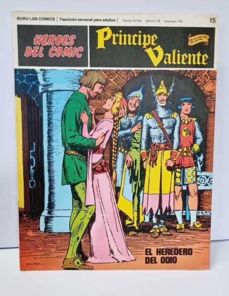 DE KIOSCO PRINCIPE VALIENTE 15 HEROES DEL COMIC FASCICULOS COLECCIONABLES GRAPA BURU-LAN