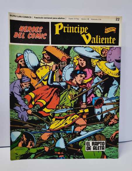 DE KIOSCO PRINCIPE VALIENTE 22 HEROES DEL COMIC FASCICULOS COLECCIONABLES GRAPA BURU-LAN