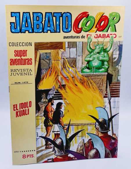 DE KIOSCO JABATO COLOR 1472 EL IDOLO KUALI SUPER AVENTURAS 1472 BRUGUERA