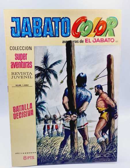 DE KIOSCO JABATO COLOR 151 BATALLA DECISIVA SUPER AVENTURAS 1482 BRUGUERA