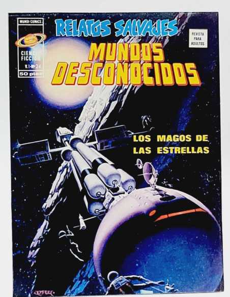 DE KIOSCO RELATOS SALVAJES 24 LOS MAGOS DE LAS ESTRELLAS MUNDOS DESCONOCIDOS VOL1 VOL.1 VERTICE