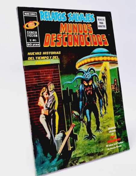 MUY BUEN ESTADO RELATOS SALVAJES 3 MUNDOS DESCONOCIDOS VOL1 VOL.1 GRAPA MUNDI-COMICS VERTICE