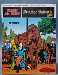 DE KIOSCO PRINCIPE VALIENTE 5 HEROES DEL COMIC FASCICULOS...
