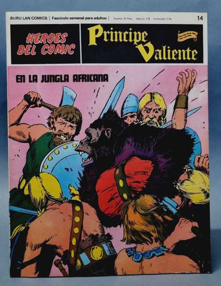 DE KIOSCO PRINCIPE VALIENTE 14 HEROES DEL COMIC FASCICULOS COLECCIONABLES GRAPA BURU-LAN