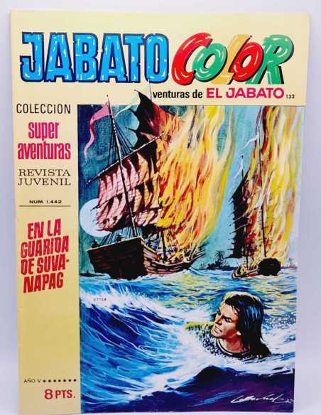 DE KIOSCO JABATO COLOR 132 EN LA GUARIDA DE SUVANAPAG SUPER AVENTURAS 1442 BRUGUERA