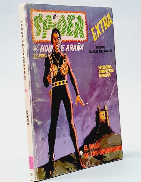 BUEN ESTADO SPIDER 5 EL VALLE DE LOS CONDENADOS TACO EDICIONES VERTICE