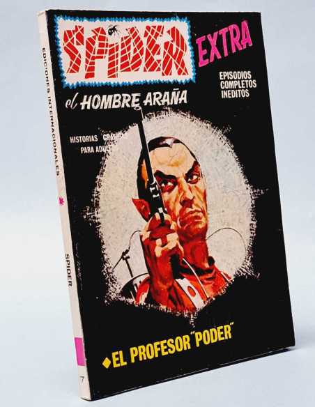 MUY BUEN ESTADO SPIDER 7 EL PROFESOR PODER TACO EDICIONES VERTICE