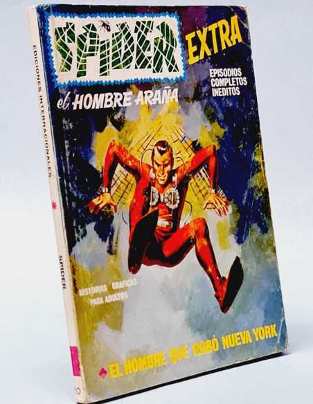 BUEN ESTADO SPIDER 20 EL HOMBRE QUE ROBO NUEVA YORK TACO EDICIONES VERTICE
