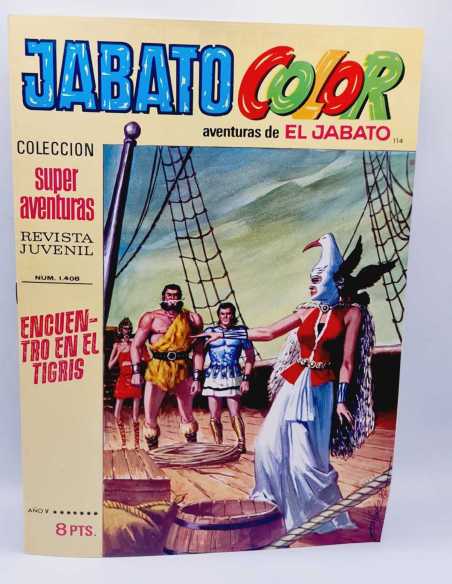 DE KIOSCO JABATO COLOR 114 SUPER AVENTURAS 1408 BRUGUERA