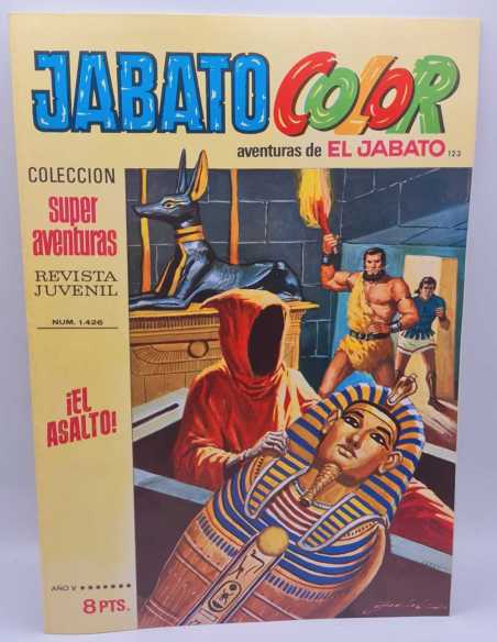 DE KIOSCO JABATO COLOR 123 EL ASALTO SUPER AVENTURAS 1426 BRUGUERA