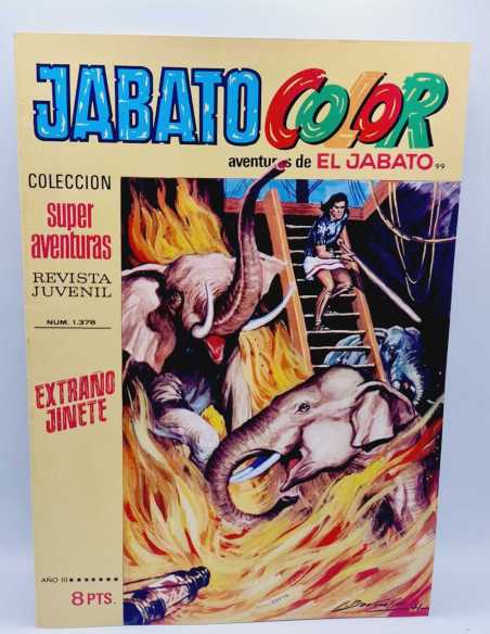 DE KIOSCO JABATO COLOR 99 EXTRAÑO JINETE SUPER AVENTURAS 1378 BRUGUERA