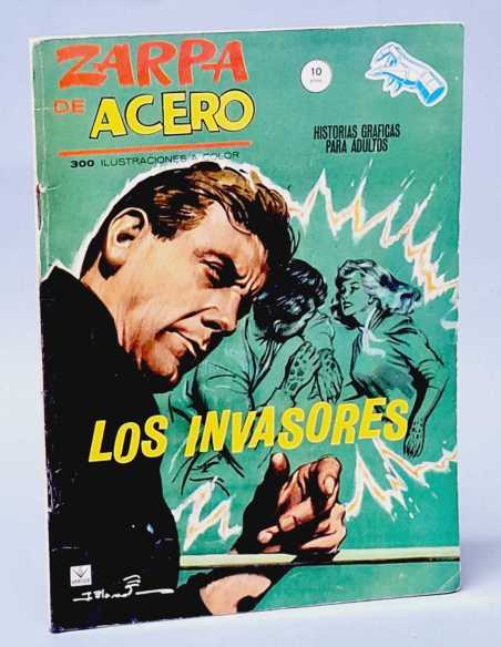 MUY BUEN ESTADO ZARPA DE ACERO 6 LOS INVASORES GRAPA VERTICE