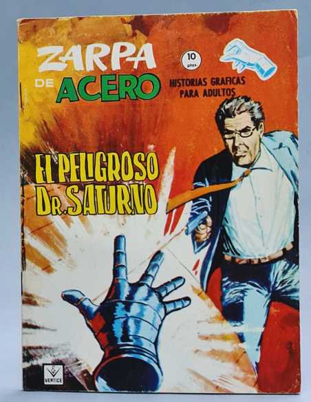 MUY BUEN ESTADO ZARPA DE ACERO 24 EL PELIGROSO DR SATURNO GRAPA VERTICE