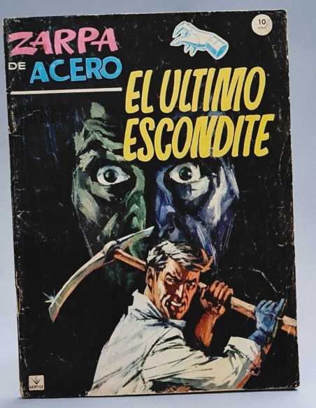 BUEN ESTADO ZARPA DE ACERO 21 EL ULTIMO ESCONDITE INVISIBLE GRAPA VERTICE