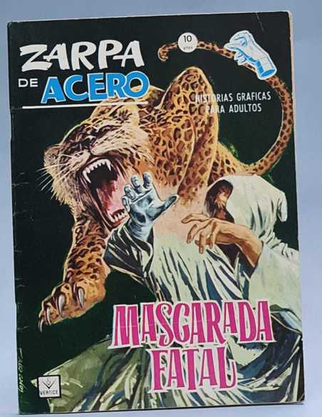 MUY BUEN ESTADO ZARPA DE ACERO 27 MASCARADA FATAL GRAPA VERTICE