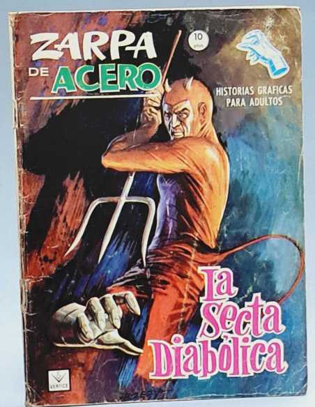 ZARPA DE ACERO 26 LA SECTA DIABOLICA NORMAL ESTADO GRAPA VERTICE