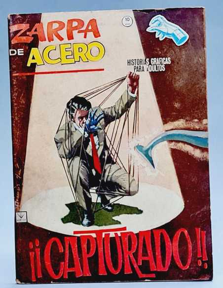 BUEN ESTADO ZARPA DE ACERO 16 CAPTURADO GRAPA VERTICE