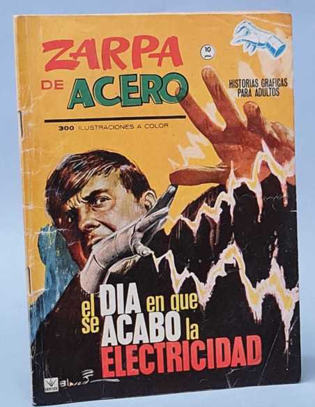 BUEN ESTADO ZARPA DE ACERO 9 EL DIA EN QUE SE ACABO LA ELECTRICIDAD GRAPA VERTICE
