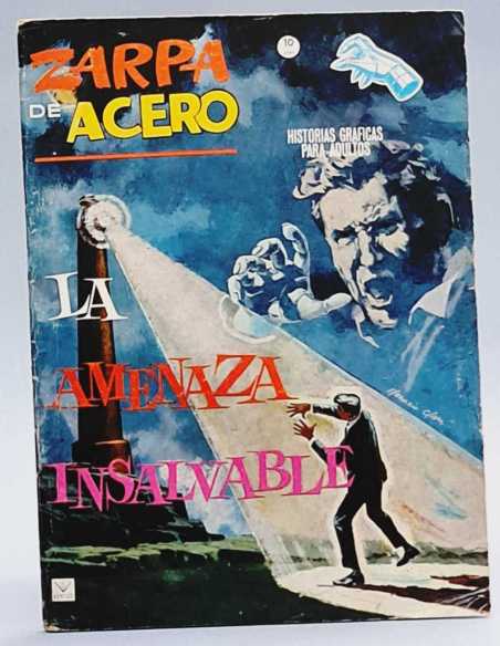 BUEN ESTADO ZARPA DE ACERO 15 LA AMENAZA INSALVABLE GRAPA VERTICE