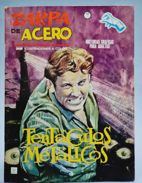 MUY BUEN ESTADO ZARPA DE ACERO 13 TENTACULOS METALICOS GRAPA VERTICE