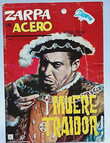 ZARPA DE ACERO 12 MUERTE TRAIDOR NORMAL ESTADO GRAPA VERTICE