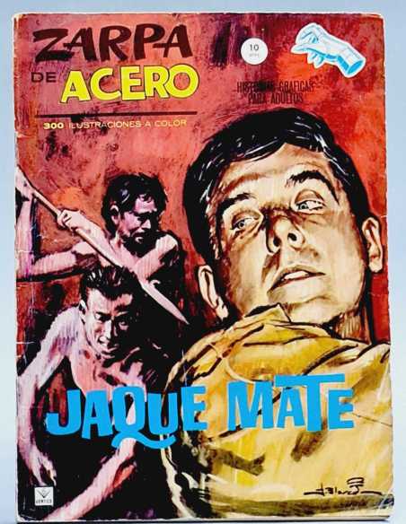 BUEN ESTADO ZARPA DE ACERO 5 JAQUE MATE GRAPA VERTICE