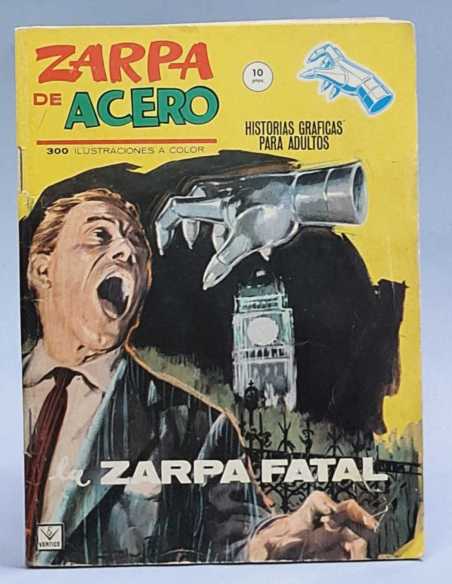 MUY BUEN ESTADO ZARPA DE ACERO 2 LA ZARPA FATAL GRAPA VERTICE