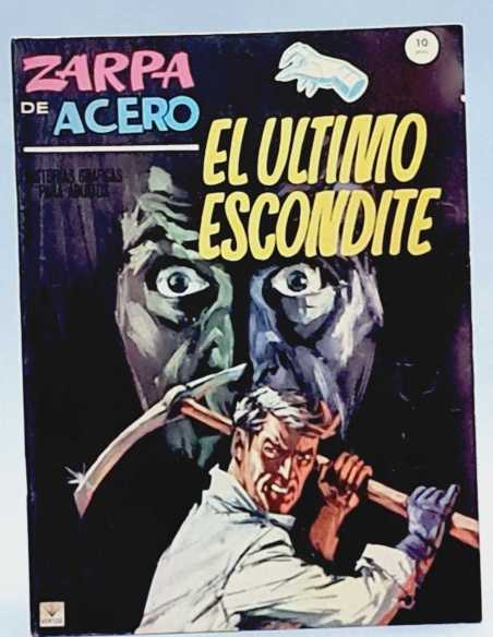 EXCELENTE ESTADO ZARPA DE ACERO 21 EL ULTIMO ESCONDITE GRAPA VERTICE